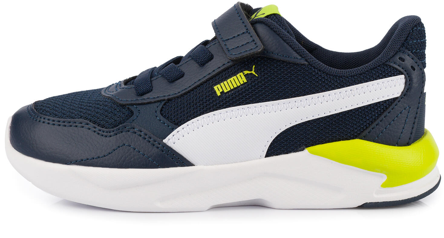 Buty sneakersy dziecięce na rzep granatowe PUMA X-RAY SPEED LITE AC PS 2/6