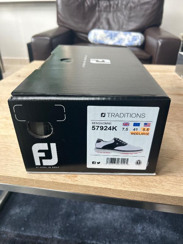 Entre Particuliers - Footjoy traditions, hommes, taille 41, large 4/5