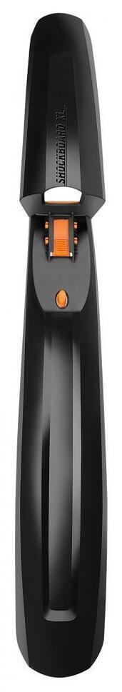 Błotnik V 26/29 Shockboard Xl Zawieszany Pvc, Czarny