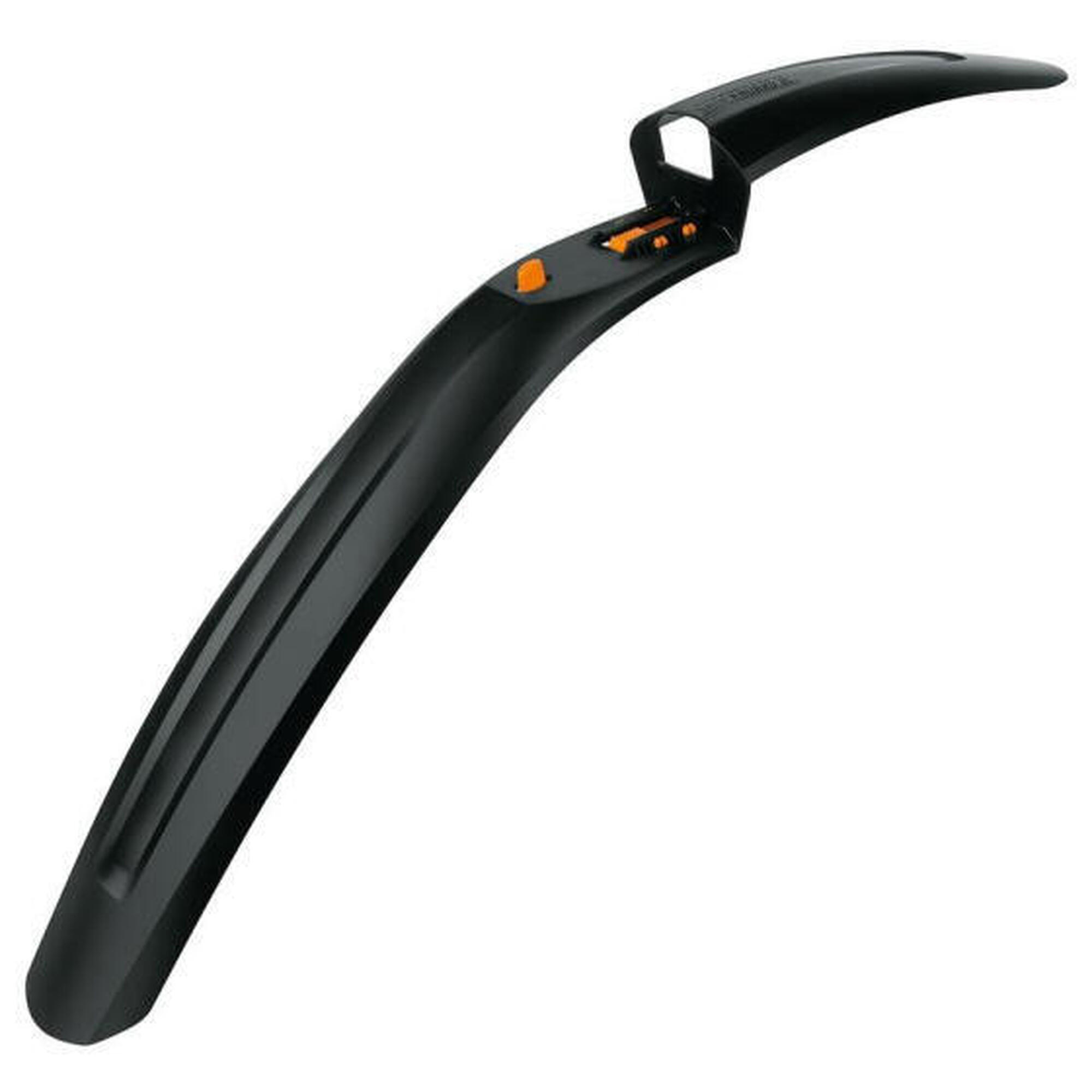 Błotnik V 26/29 Shockboard Xl Zawieszany Pvc, Czarny