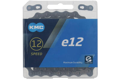 Kmc e12 blacktech ketting - hoogwaardige 12-speed ketting met 130 schakels