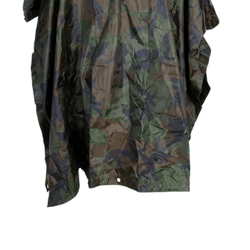 Poncho pesante Woodland – mimetico verde. 3/3