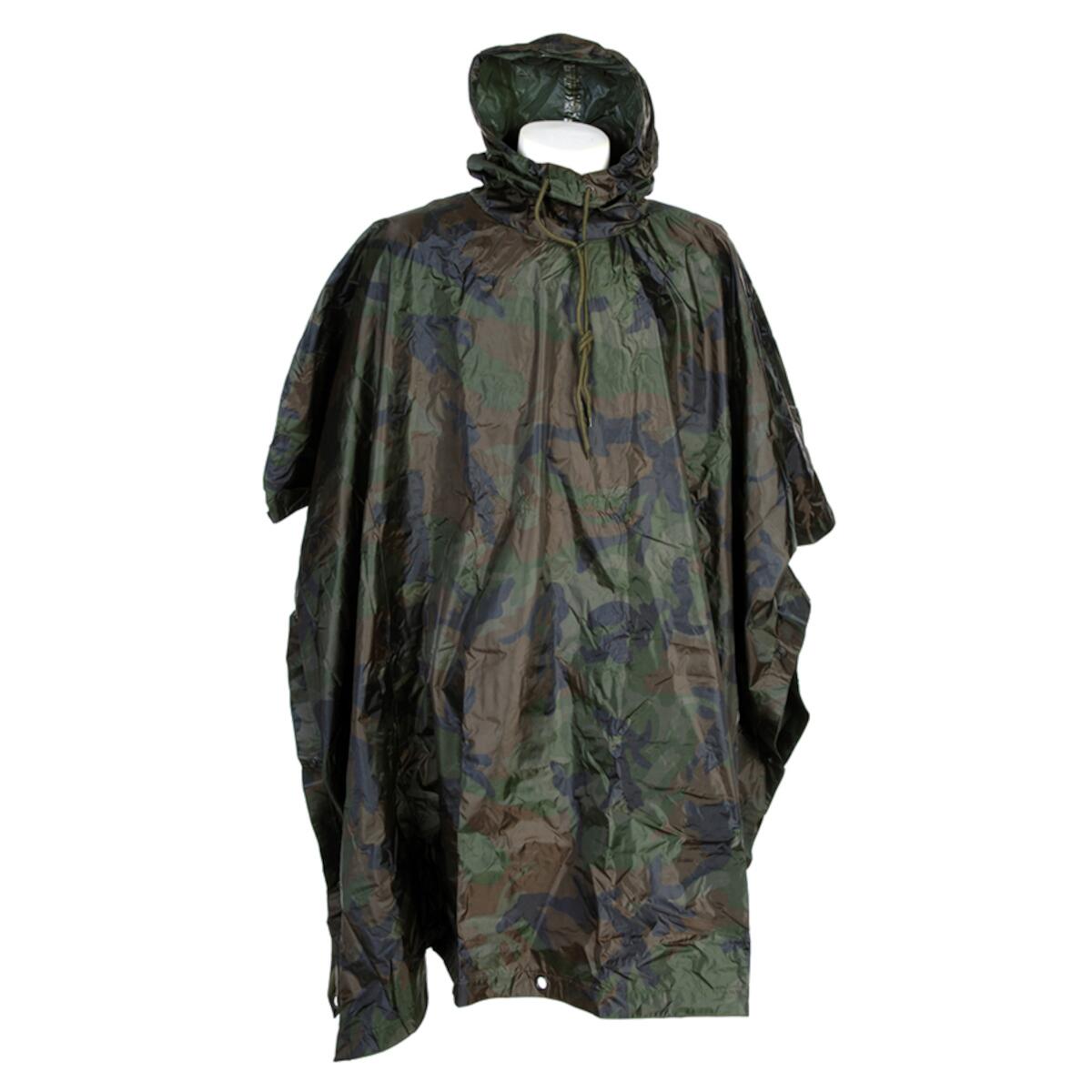 FOSTEX Poncho Heavy Woodland - Tarngrün