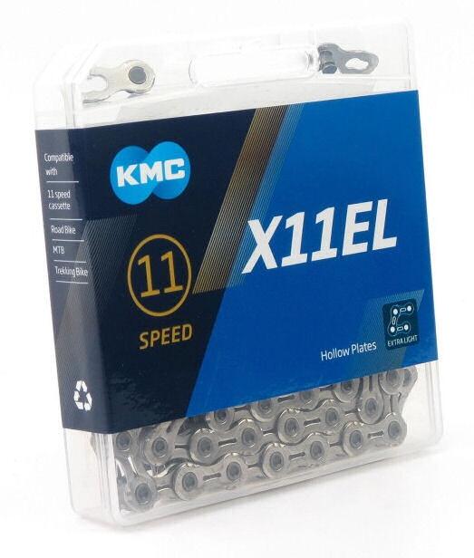 Chaine KMC X11EL 118 maillons 11V Argent 7/7