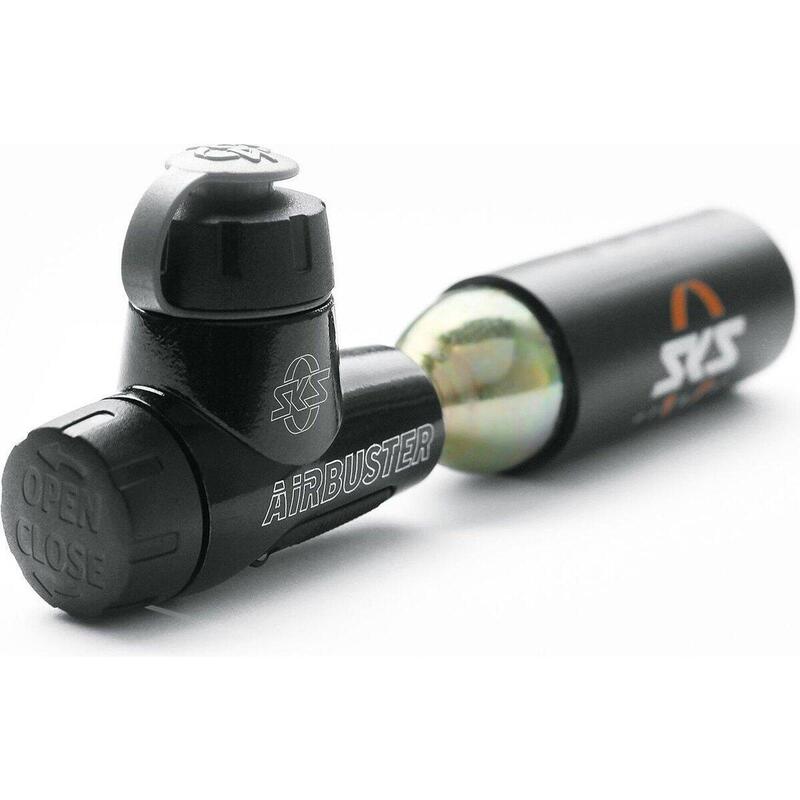Pompa CO2 1829 SKS Airbuster, metalică, regulator presiune, cartuș 16g inclus