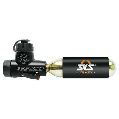 Sks airbuster co2-pomp voor fietsbanden – compact en efficiënt