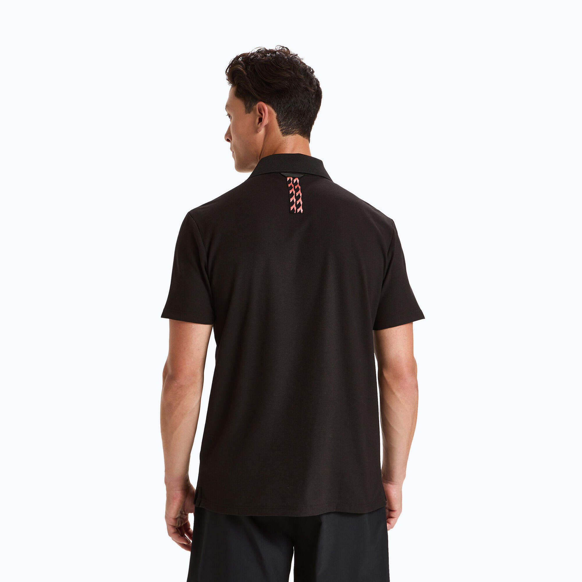 Heren polo shirt Diadora Statement nero 4/7