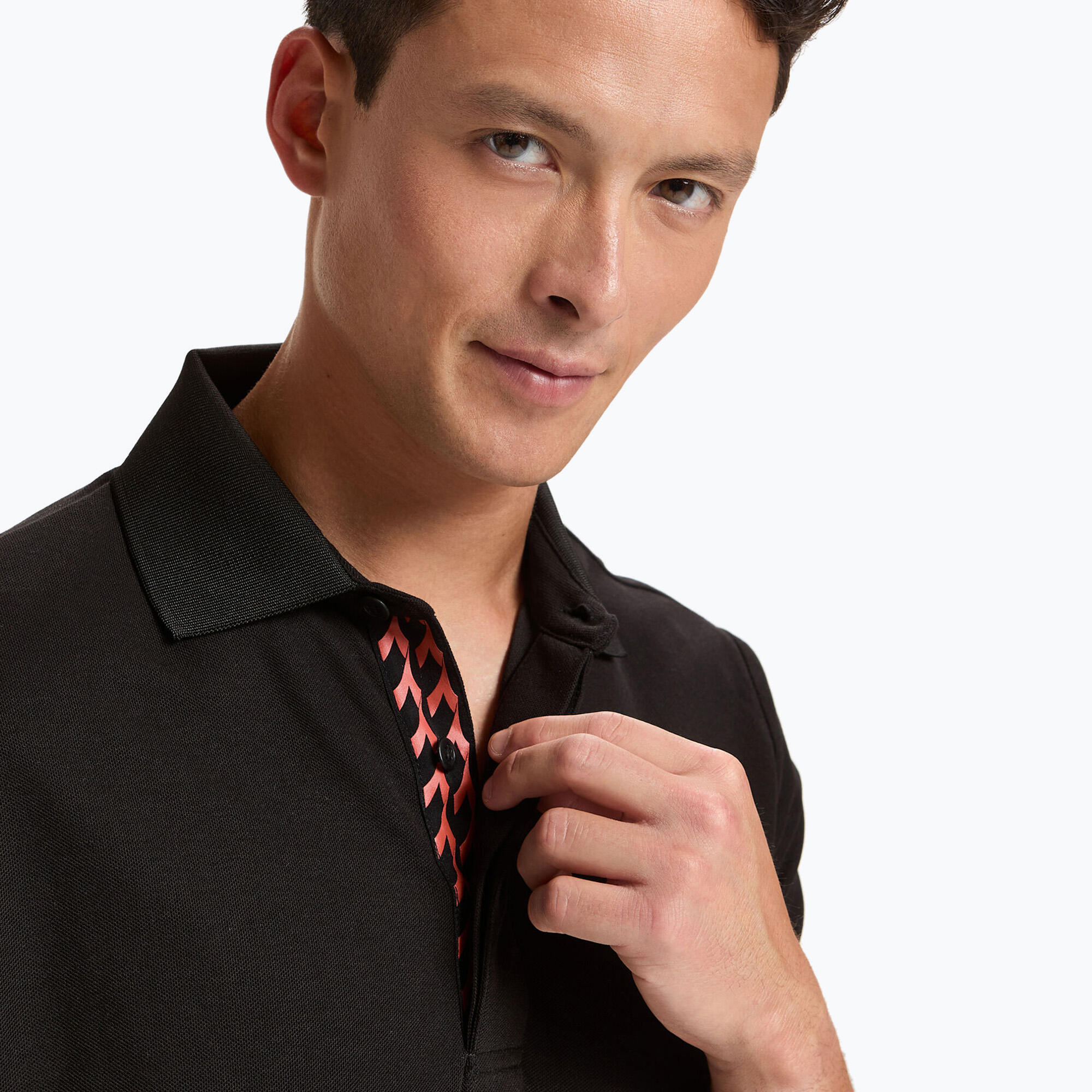 Heren polo shirt Diadora Statement nero 5/7