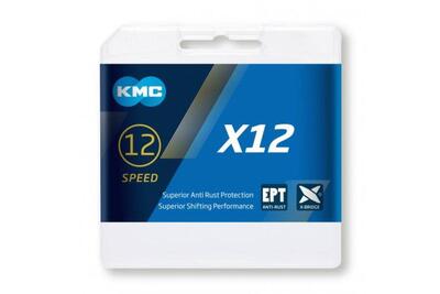 Kmc x12 ept fietsketting 126 schakels - duurzaam en krachtig