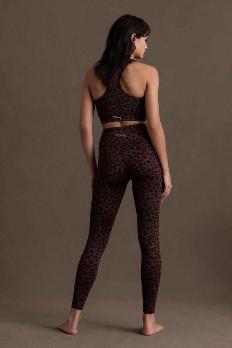 Leggings Leo Chocolate mit figurformendem Komfortbund 2/4