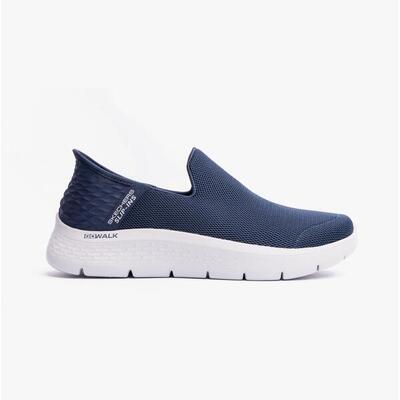 Heren go walk flex remark slip-on grijs