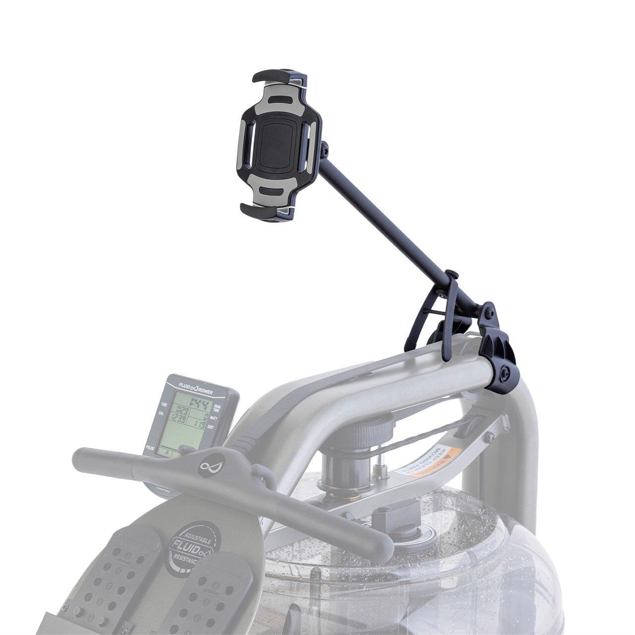 Fluid Rower - Support De Tablette Long - Mega Et Apollo Pro - Rameur - Noir - Taille Unique - Decathlon