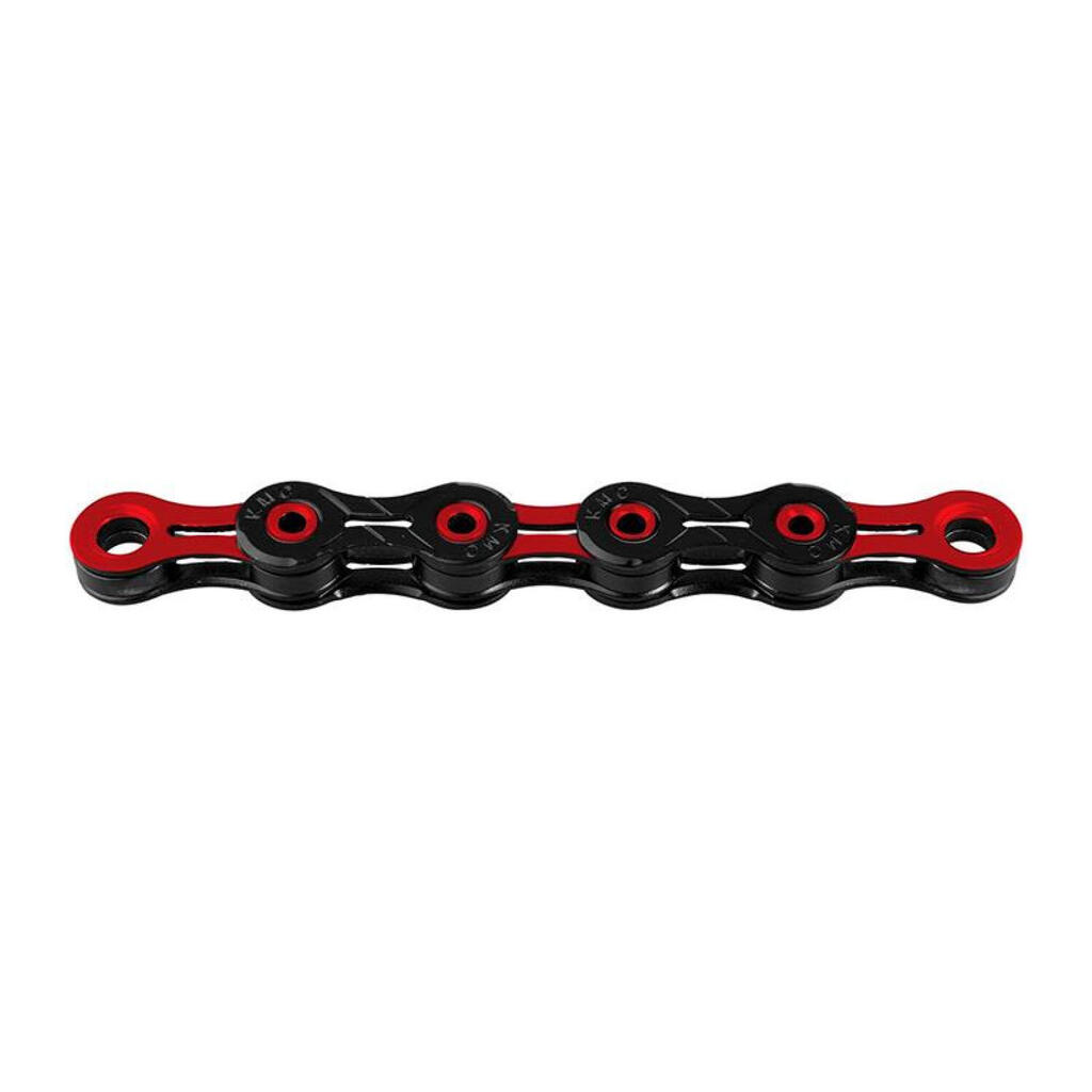 KMC DLC 11S 118 Chain Black Red