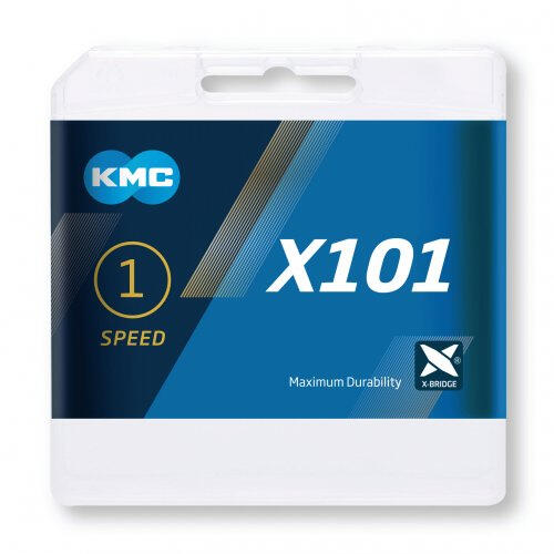 Łańcuch Rowerowy X101 1/8 Złoty 112 Ogniw