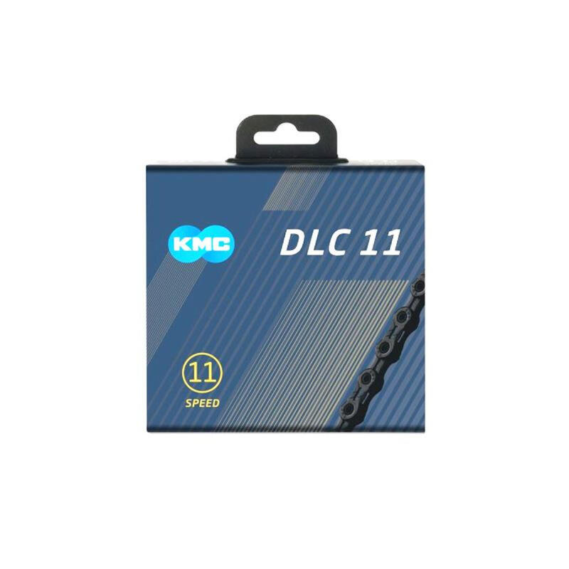 Chaîne de vélo KMC DLC 11 118 Liens - Noir, Durabilité Exceptionnelle, 243g                                5 modèles disponiblesÀ partir de 9995€     KMC Chaîne de vélo KMC DLC 11 118 Liens - Noir, Durabilité Exceptionnelle, 243gVendu exclusivement en ligne   