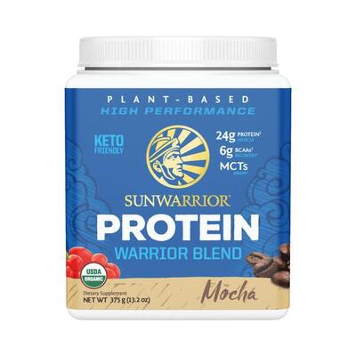 Sunwarrior Warrior Blend Organic (375g) Chocolate - Proteine - Proteine vegane