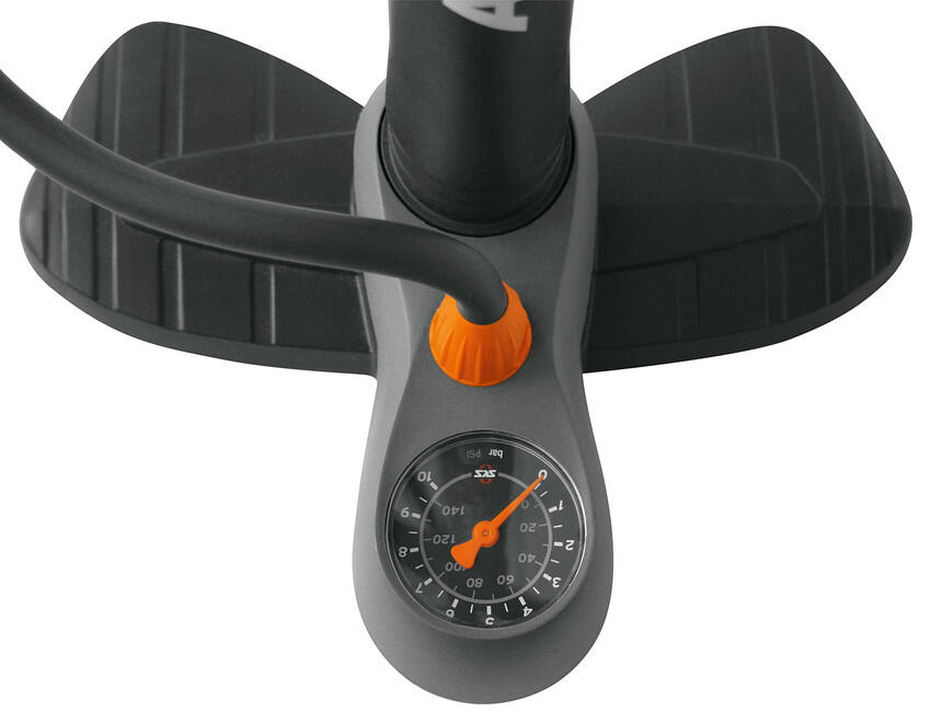 SKS Air-X-Press Pompe de Sol avec Manomètre - Max 8 Bar 3/4