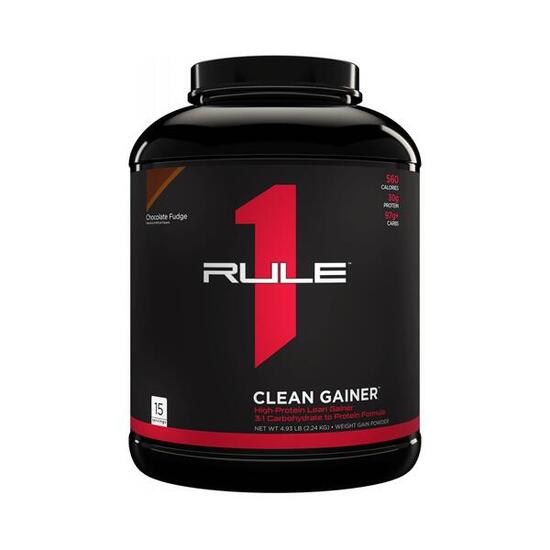 Rule1 R1 Clean Gainer (4,8lbs) Chocolate Fudge - Prise de poids - Sans Créatine