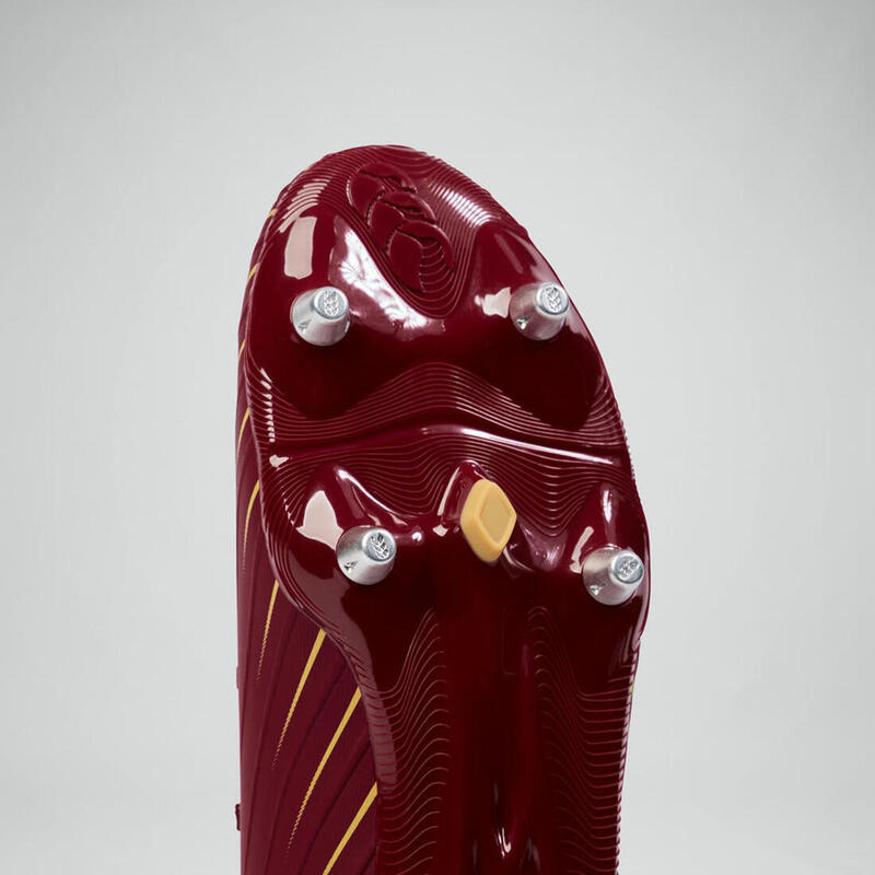 Ghete cu crampoane Canterbury Speed Falcon Pro SG roșu bordeaux