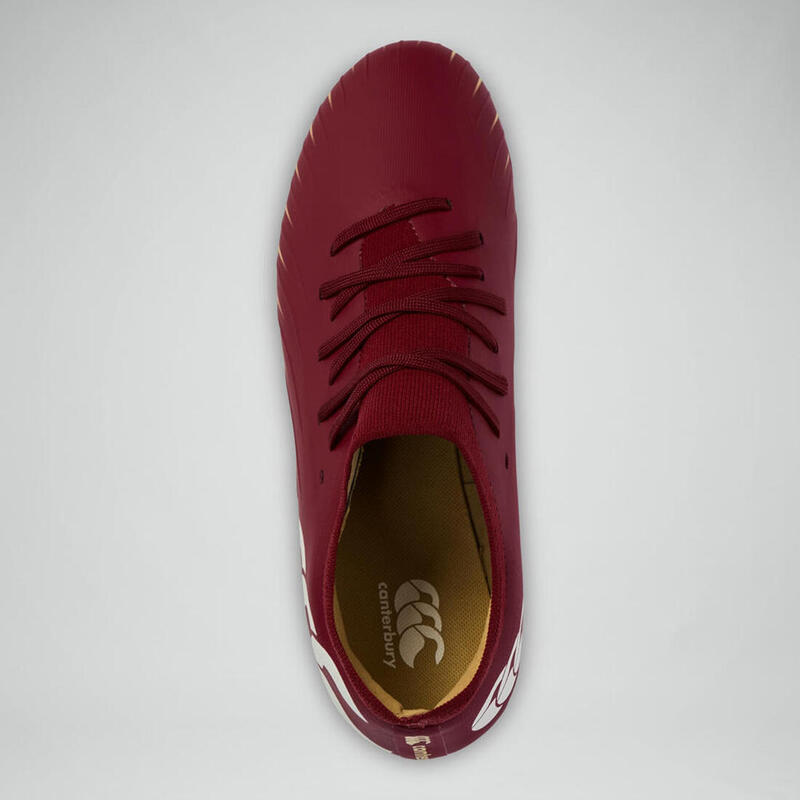 Ghete cu crampoane Canterbury Speed Falcon Pro SG roșu bordeaux