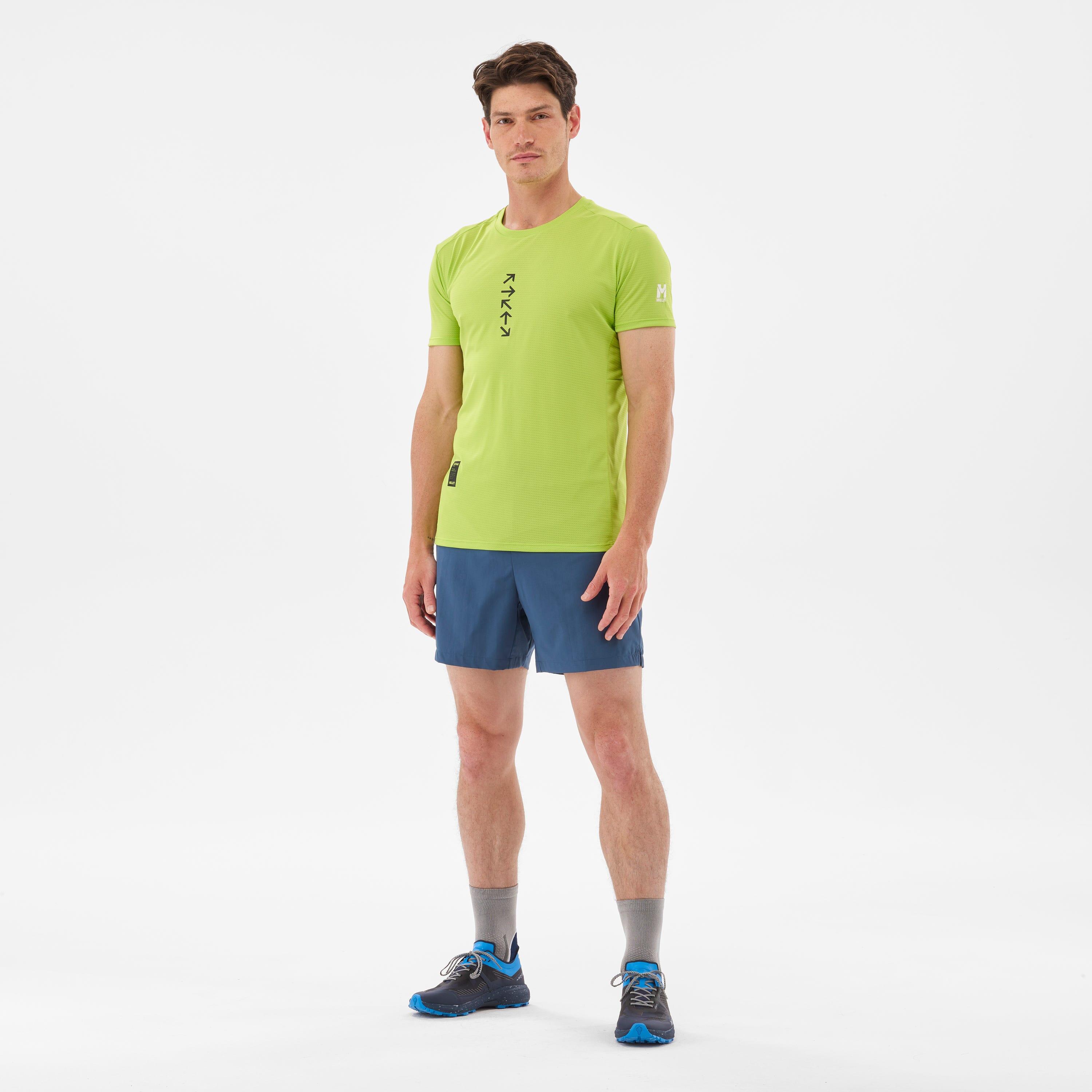 T-Shirt Trail running Uomo INTENSE PRINT TS SS 2/5