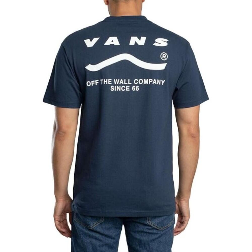 Camiseta Casual Hombre Vans Determined SS VN000PEYNAV Azul Marino 3/3