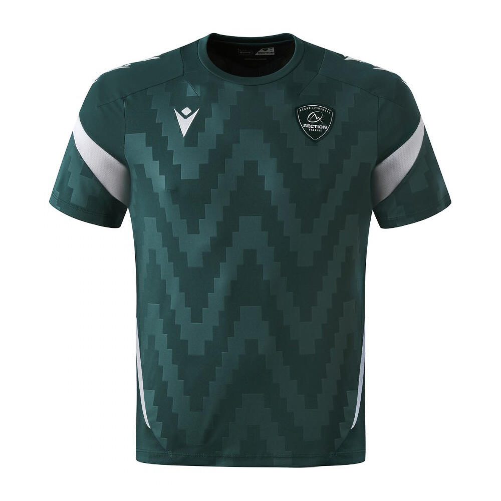 MACRON T-shirt Da Allenamento Bambino Section Paloise Verde