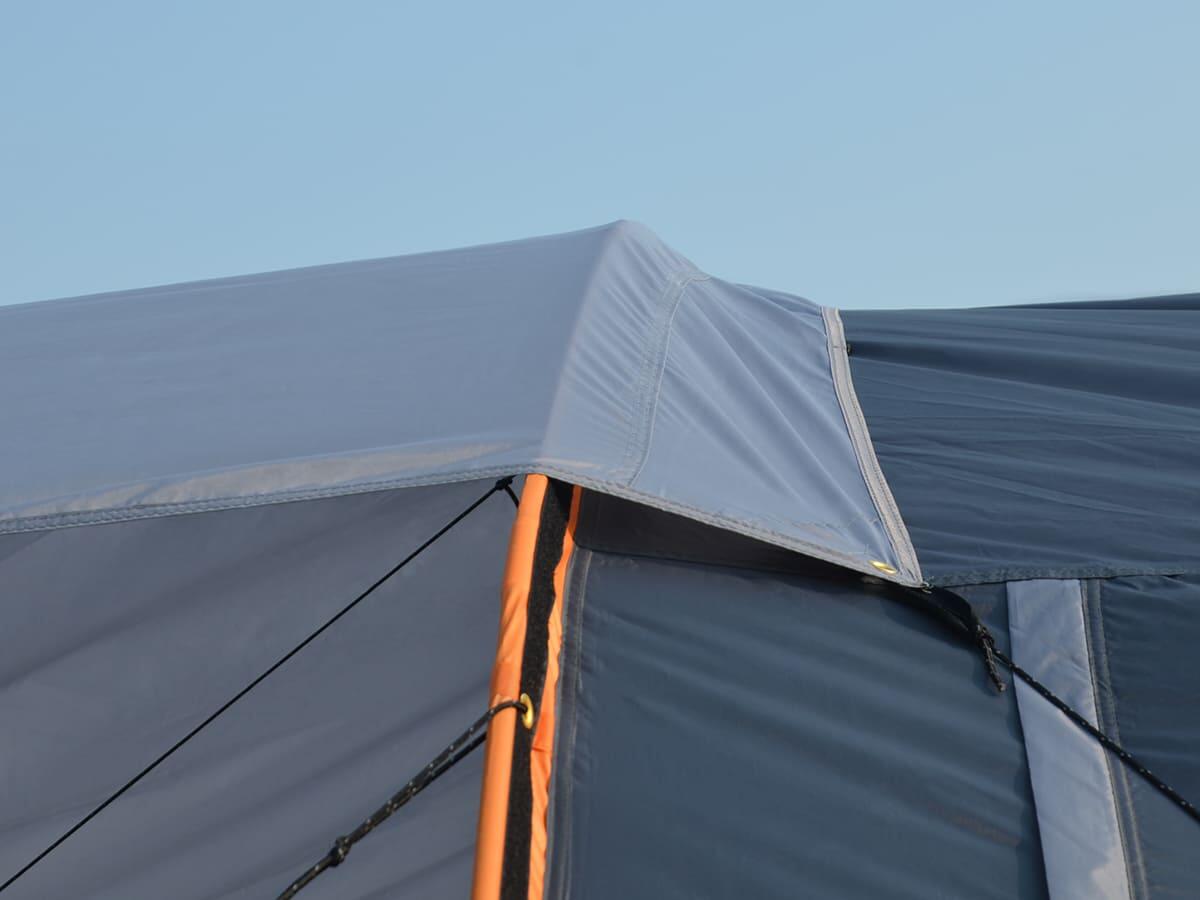 Voile d'ombrage auvent Spirit 330x310cm avec 2 mâts - Protection solaire anti UV 3/7