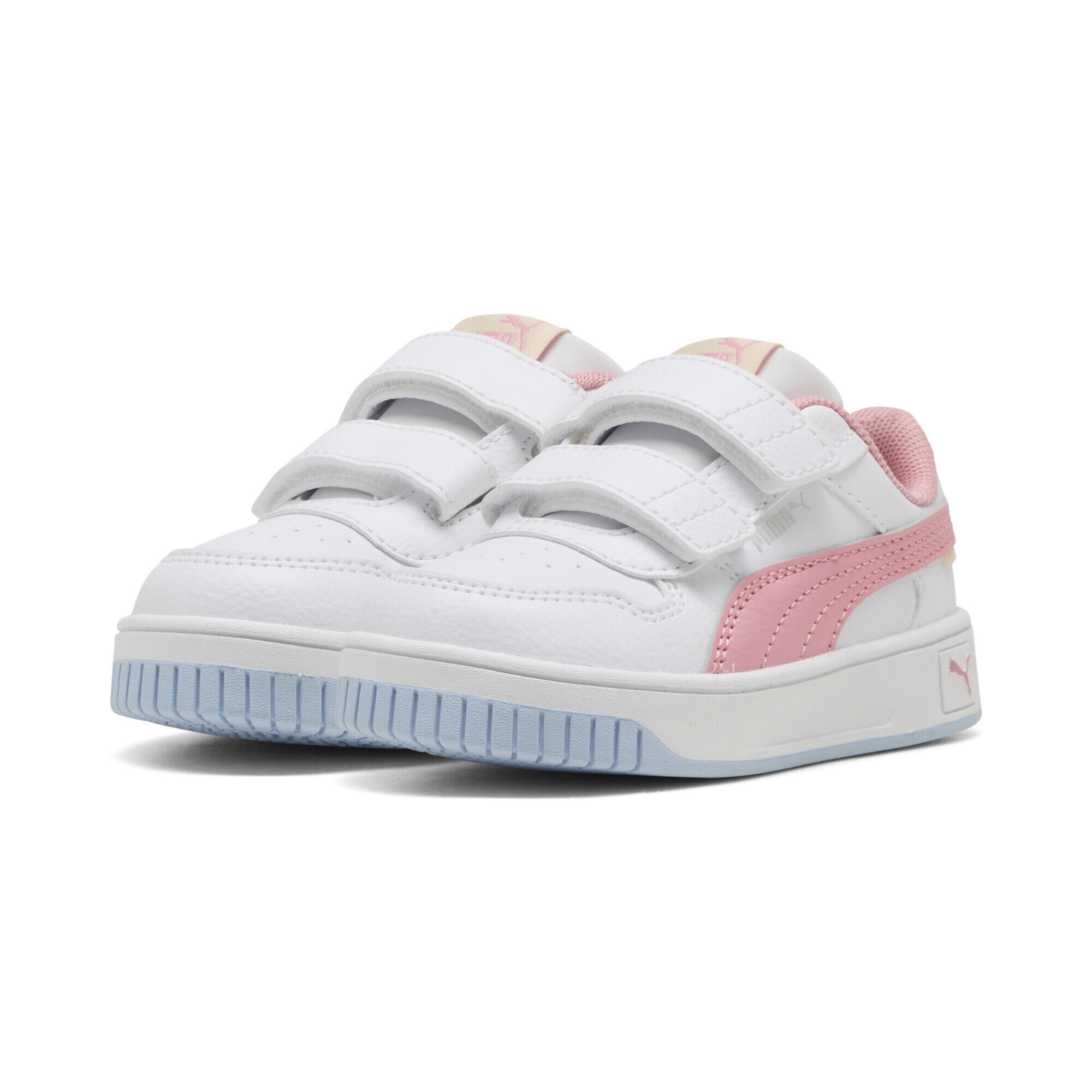 PUMA Carina Street Sneakers Mädchen PUMA White Pinkscape Exotic Red Pink