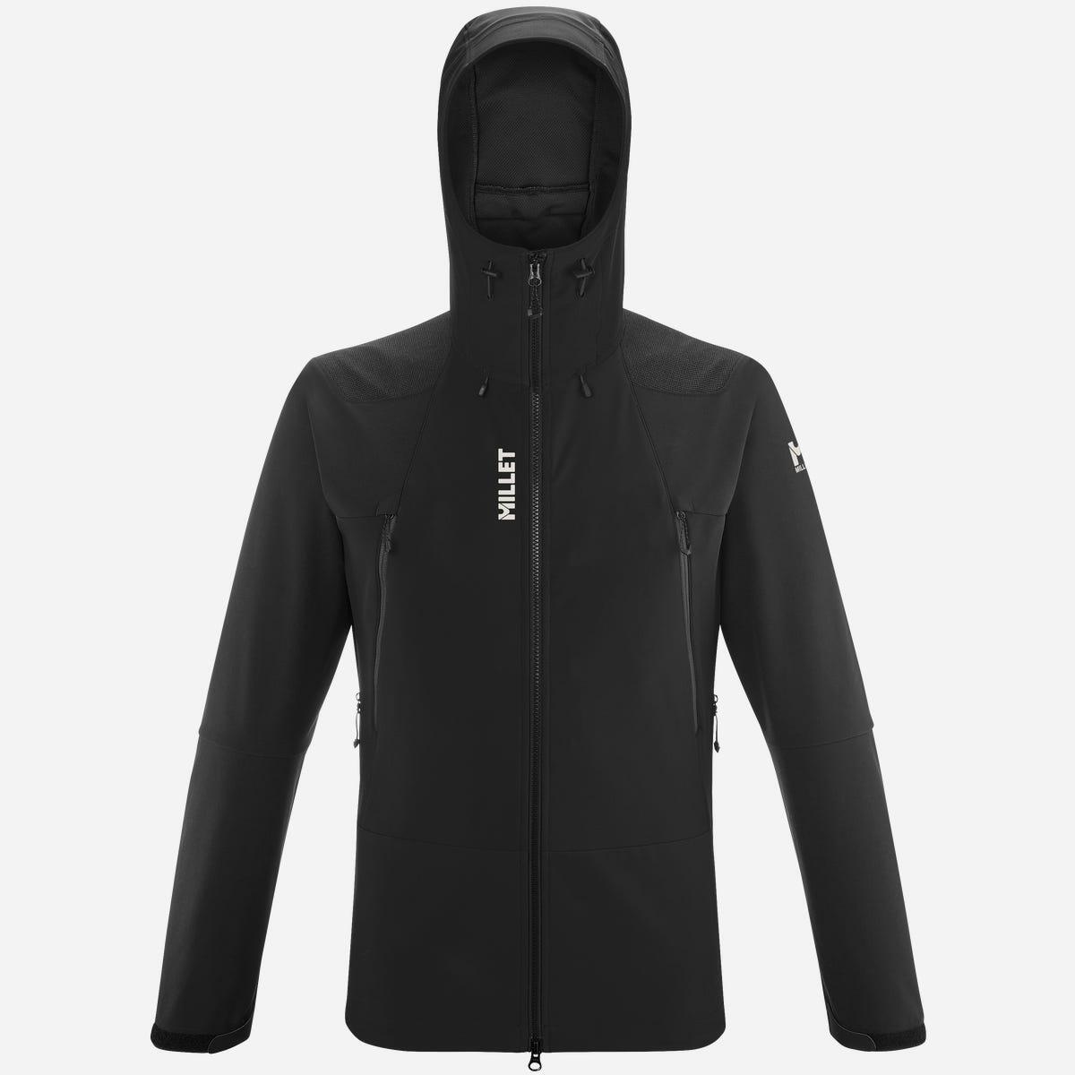 Millet - Veste Softshell Alpinisme Homme K Absolute - Polaire - Noir - Decathlon