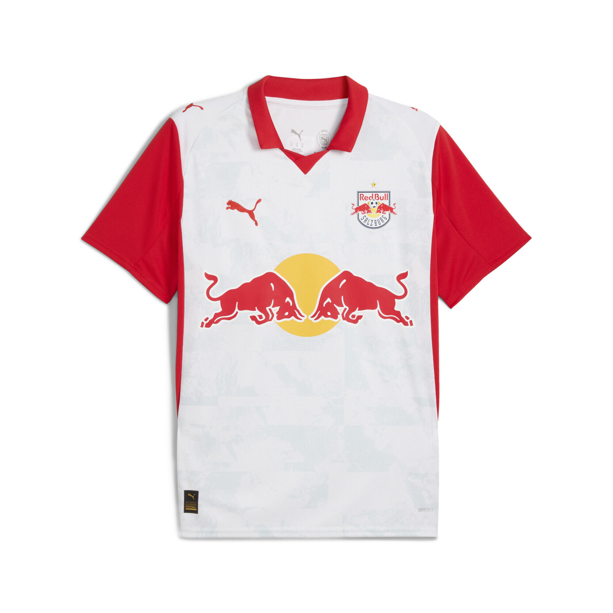 T-shirt futebol homem respirável Fc Red Bull Salzburg 25/26 Heimtrikot PUMA 2/7