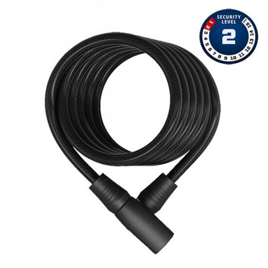 Lucchetto a spirale Abus Star 4508k con chiave