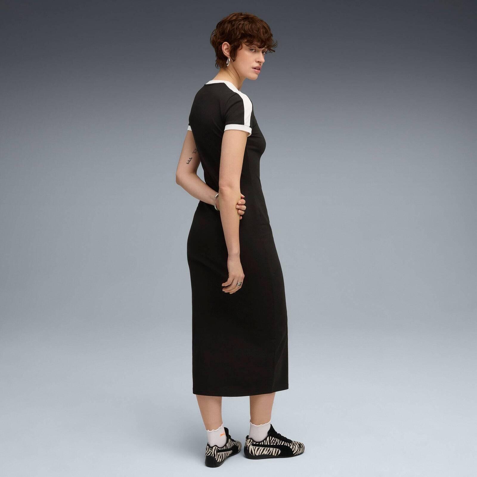 Robe Puma T7 Dress, Noir, Femmes 2/5