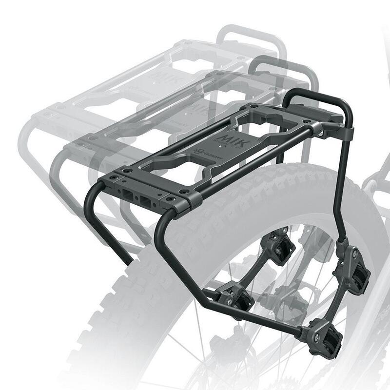 SKS Gepäckträger Infinity Universal schwarz | Max. Belastung: 12 kg