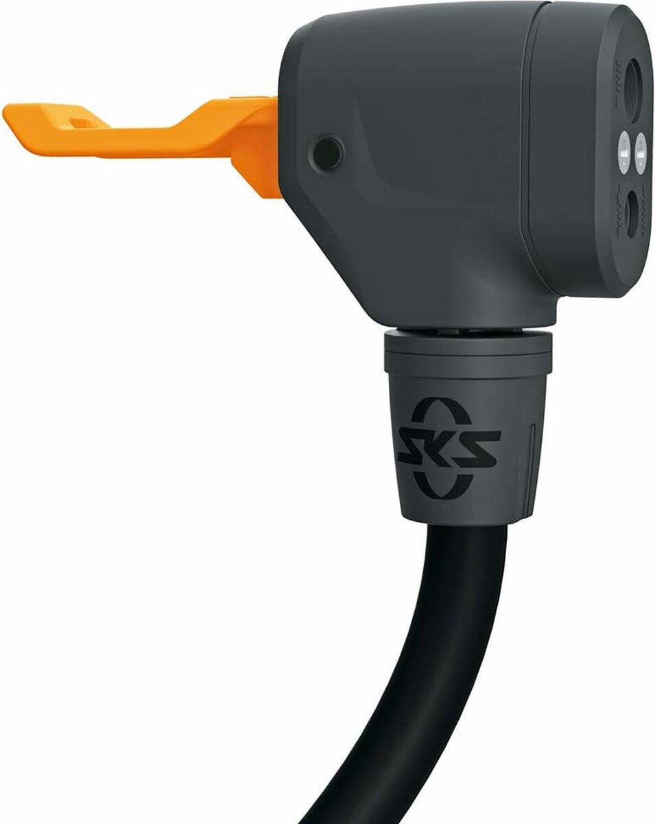 Pompe à pied SKS Air-X-Plorer Digi 10.0 avec manomètre numérique 3/5