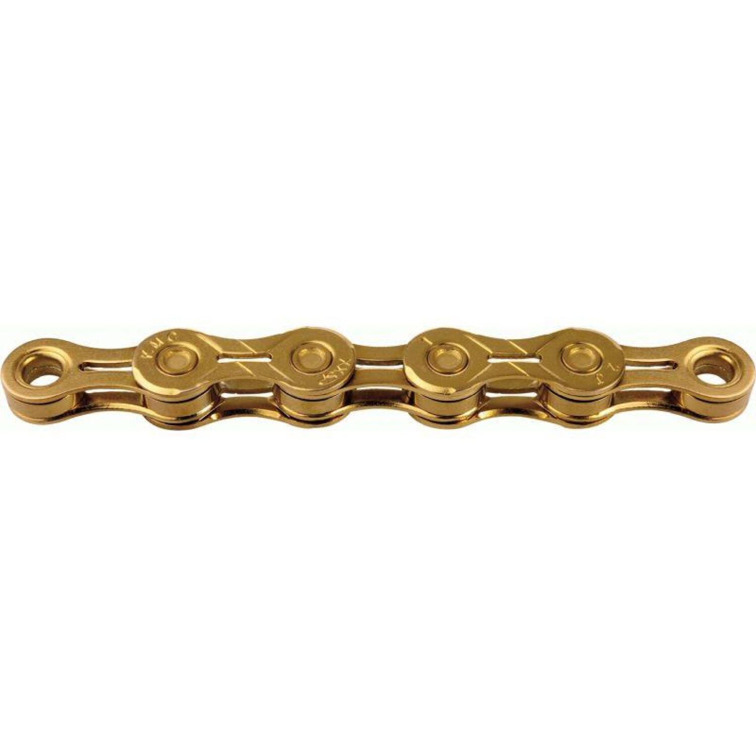 KMC Catena KMC X11el Unisex per Adulti, Ti-N Gold, 118 Link
