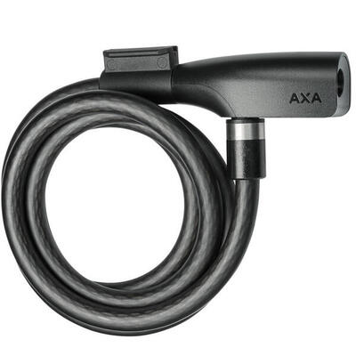 Axa resolute spiraalkabelslot 150 cm - ø 10 mm voor fietsen