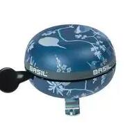 Basil Wanderlust Bicycle Bell - Indigo Blue with Bird Design