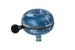 Basil Wanderlust Sonnette de Vélo - Indigo Bleu avec Motif d'Oiseau