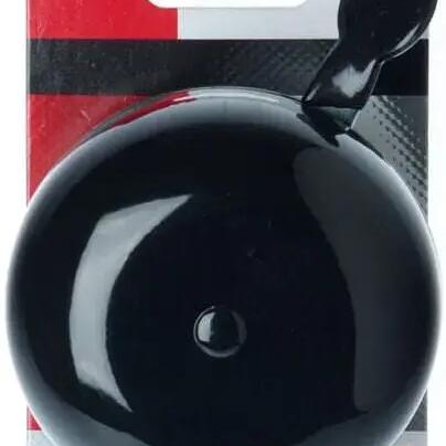 Simson DingDong Bicycle Bell 80mm Black - Classic Large Bell