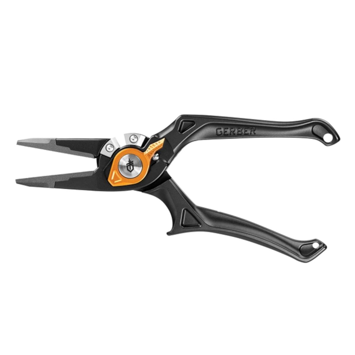 Pinza da pesca Magniplier 7.5" - Nera con arancione 1/5