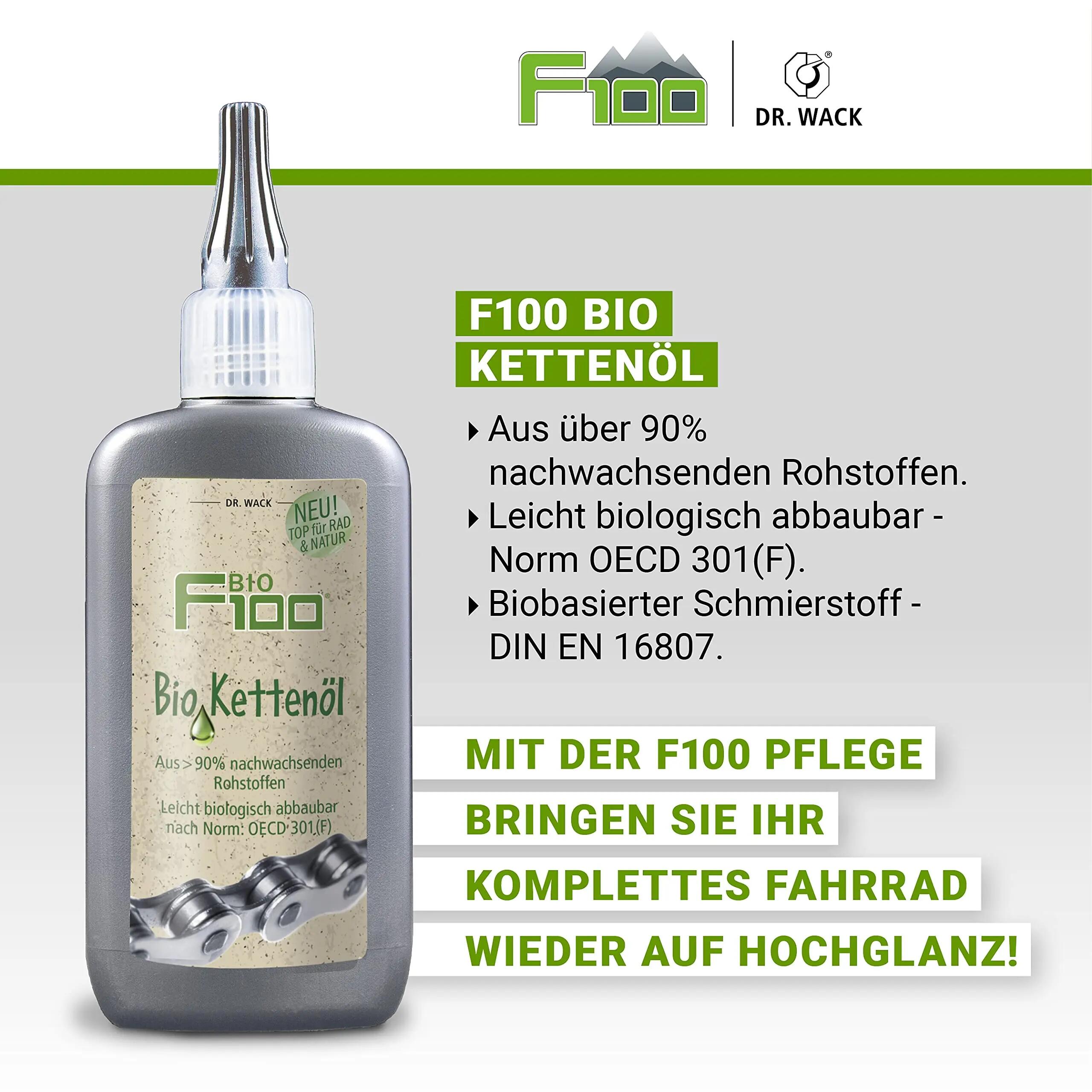 F100 Bio Lubrifiant Sec Flacon Compte-Gouttes - 100Ml 3/3