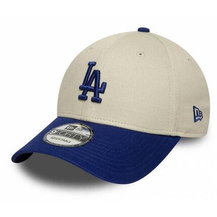 Casquette MLB Los Angeles Dodgers New Era Color Block 9FORTY Crème -New era