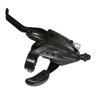 Shimano 3-speed schakelhendel met remhendel st-ef500-4 zwart