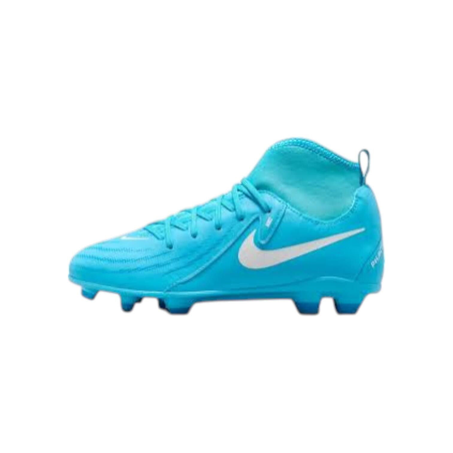 Scarpe da calcio Bambino Nike Phantom Luna II Club Mg Mad Ambition Blu 2/3