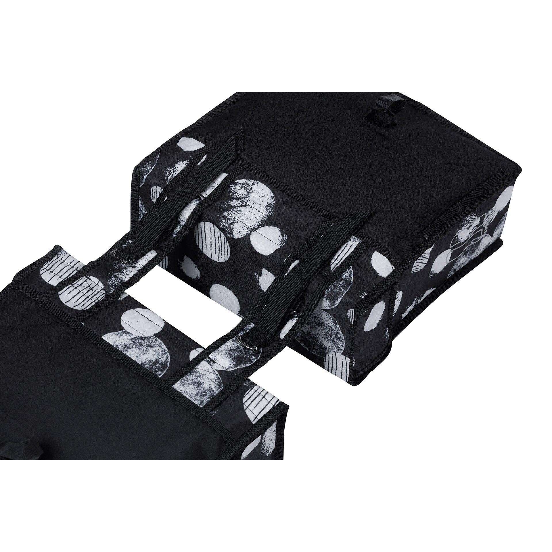 Basil Tas Mara XL Dubbel | Sfeer | Zwart-Grijs 4/4