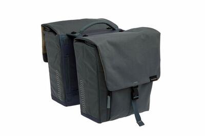 New looxs tulum dubbele mik tas 32l grijs groen