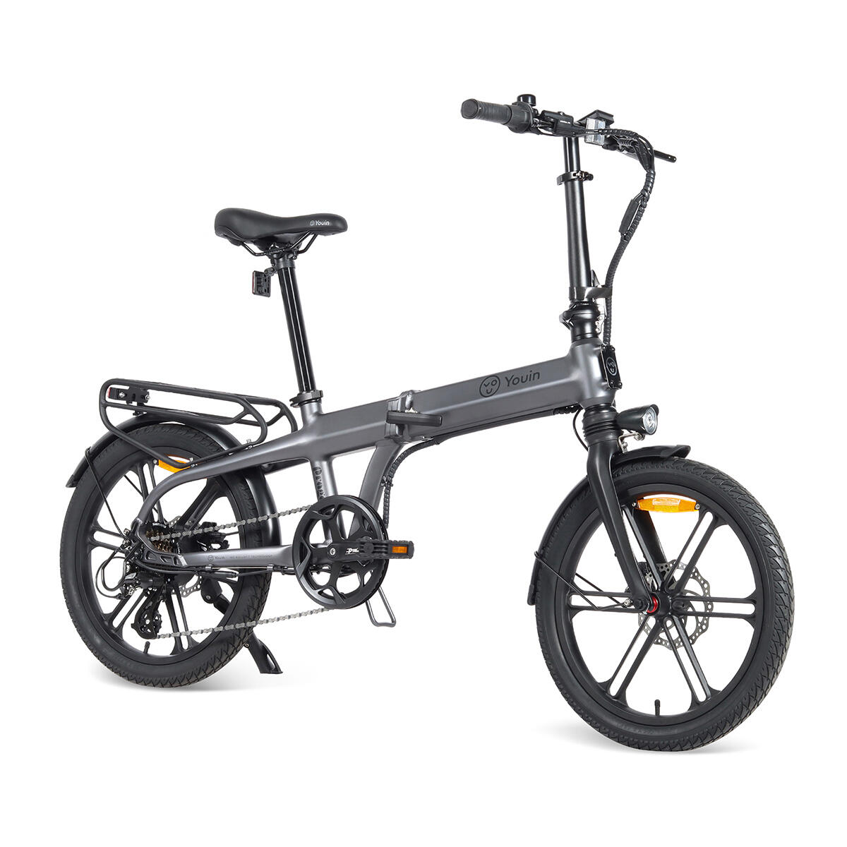 YOUIN Bicicletta Elettrica Youin BK1800 PRAGA Grigio