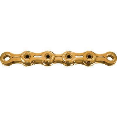 Kmc x11sl ti-n gouden fietsketting met 118 schakels
