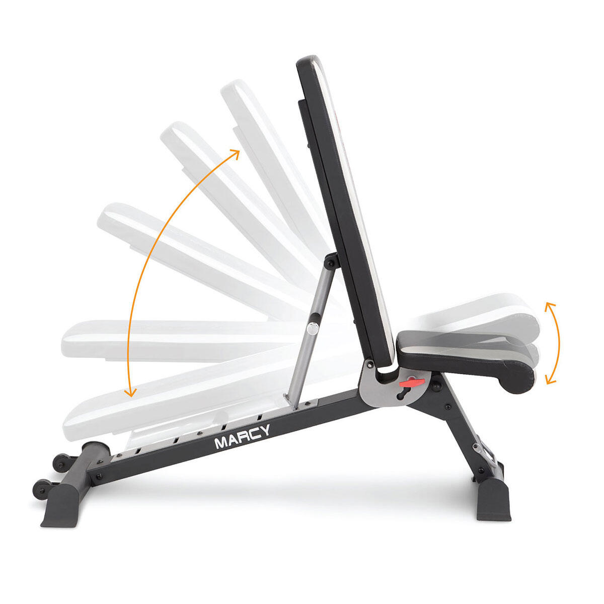 MARCY DELUXE SB670 FOLDABLE UTILITY WEIGHT BENCH 5/7